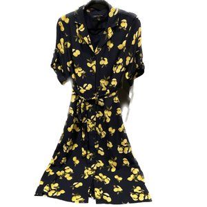 Banana Republic Lemon Midi Dress